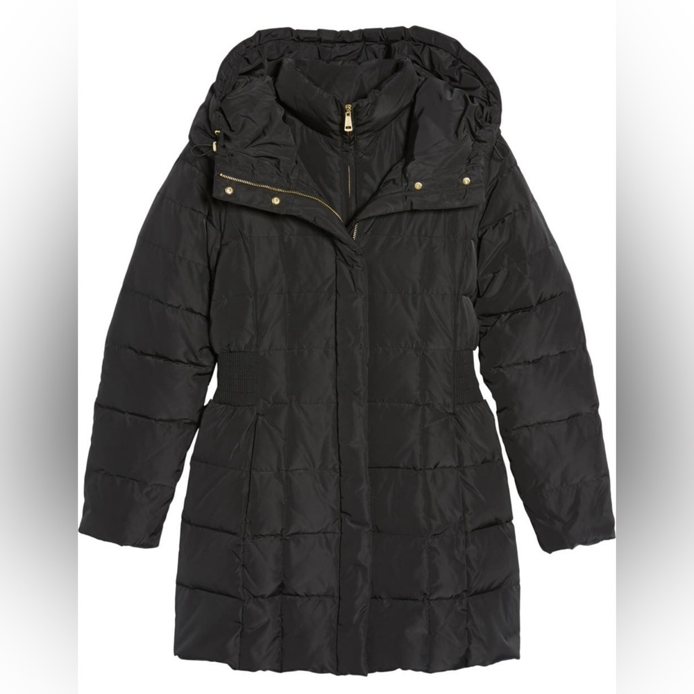 Cole Haan Signature Hooded Down & Feather Jacket NWT